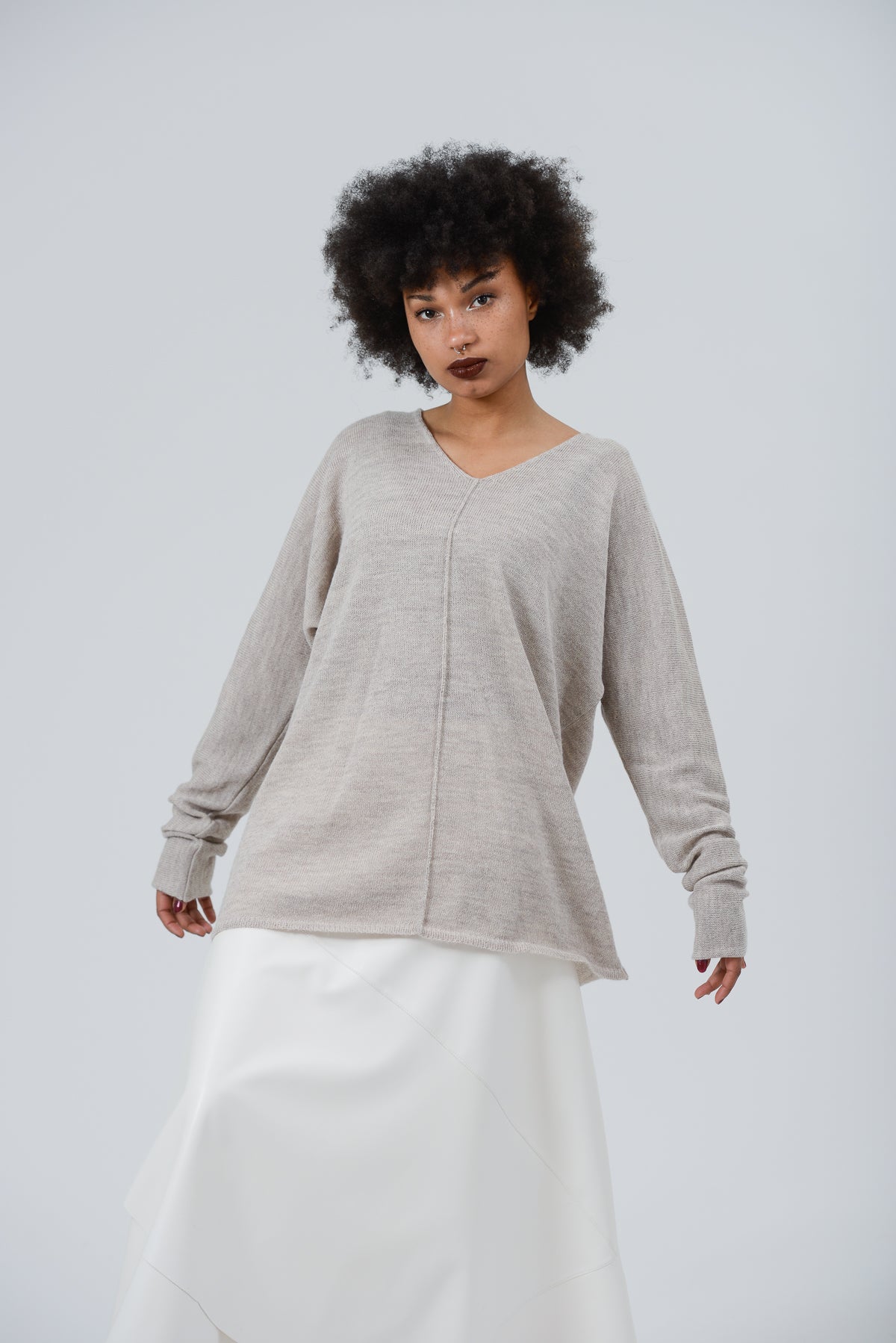 slim pullover